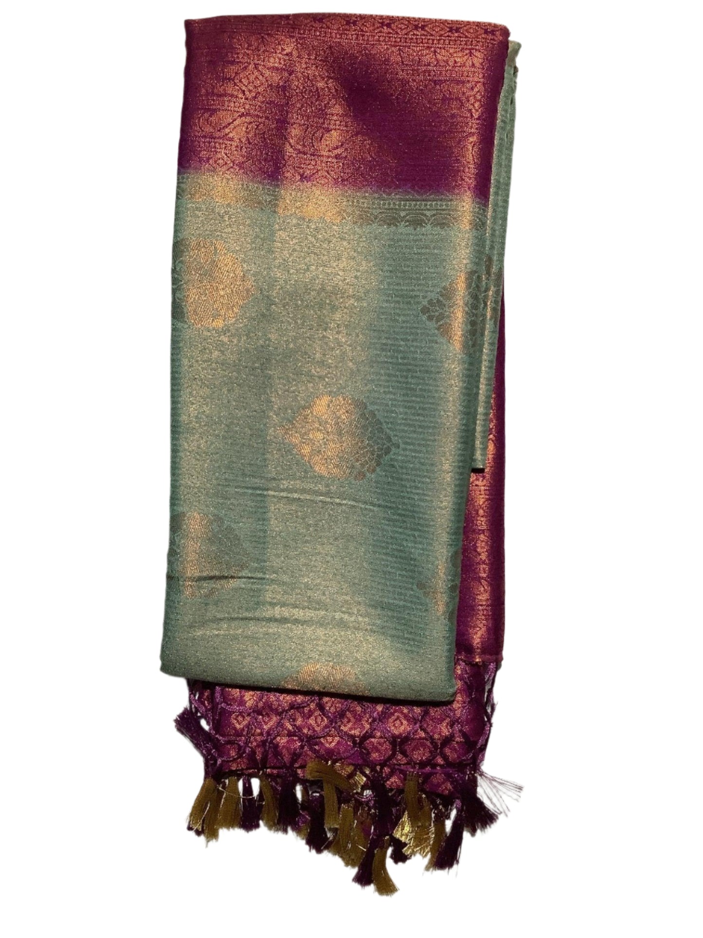 Art silk fancy saree wine - Indiakart Boutique