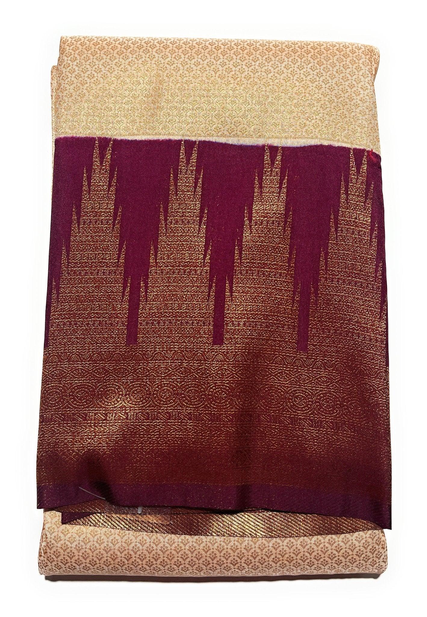 Banarasi soft silk saree - Indiakart Boutique