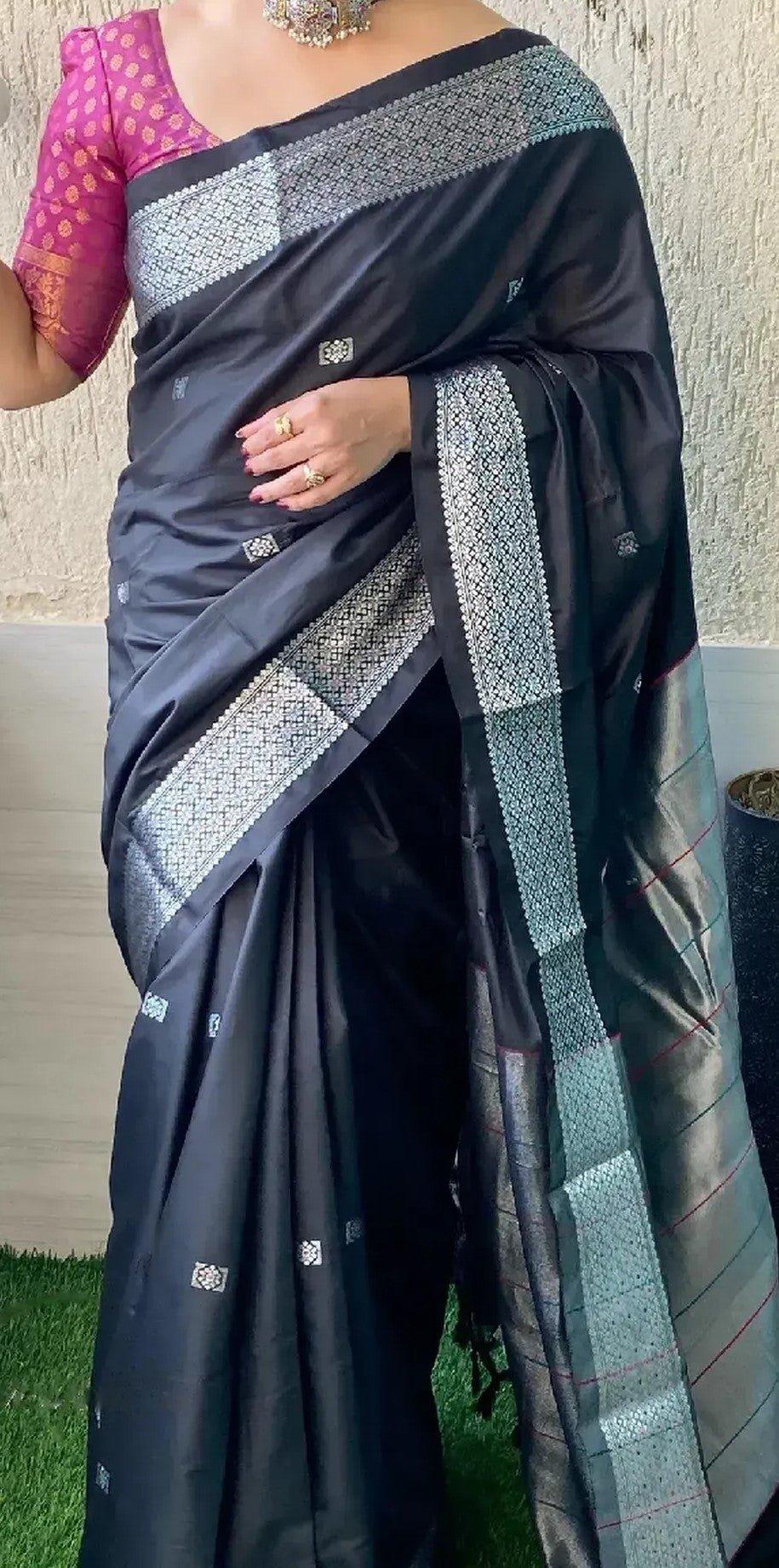 Sico silk cotton saree - Indiakart Boutique