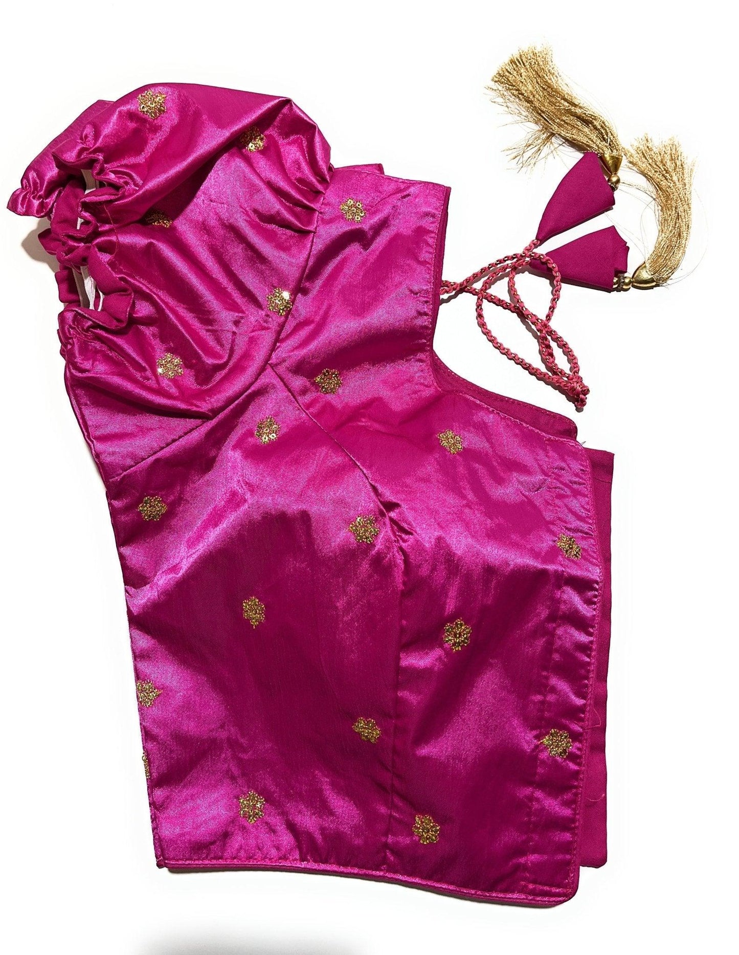 Taffeta silk blouse - Indiakart Boutique