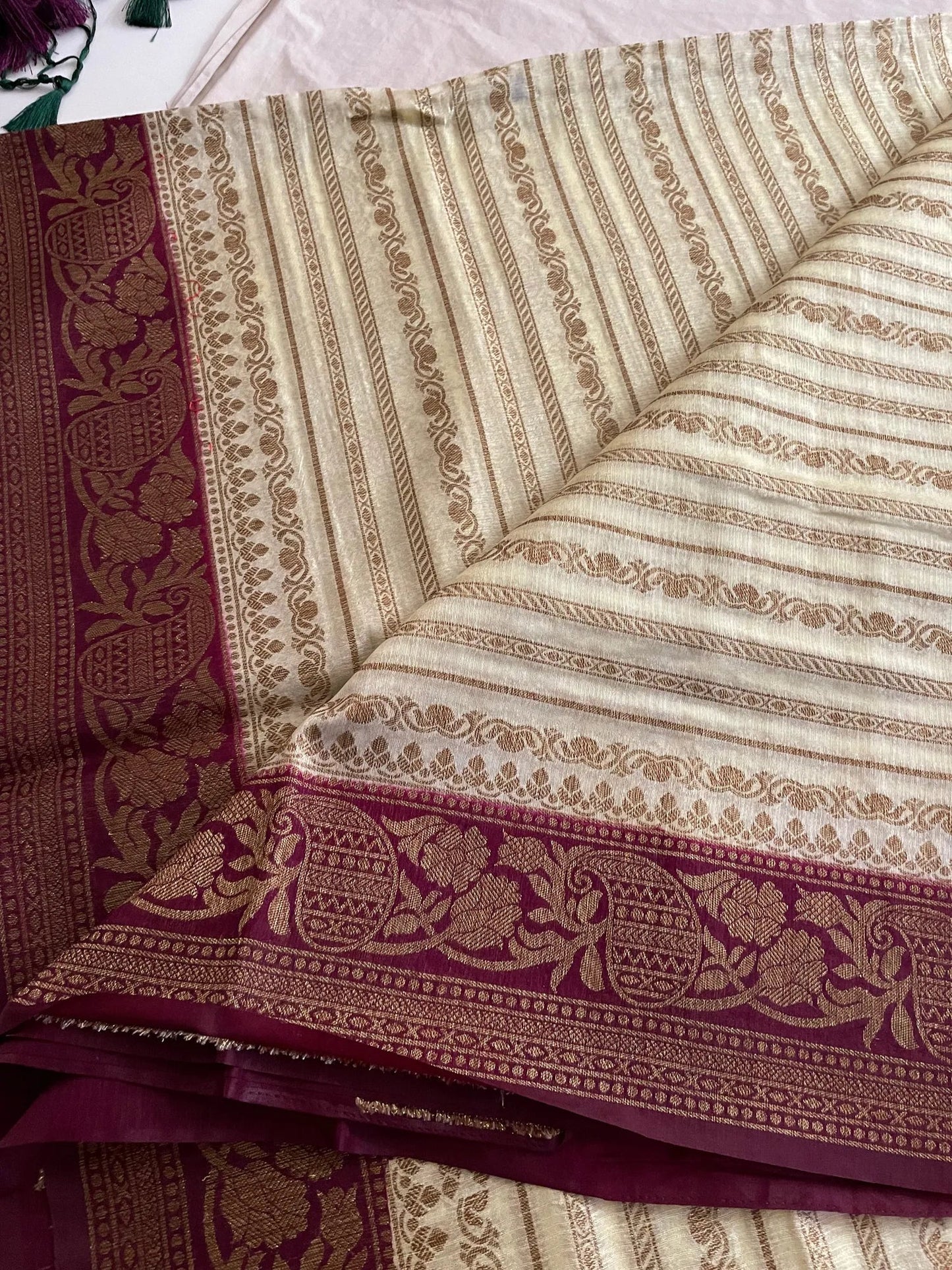 Tussar soft silk saree - Indiakart Boutique