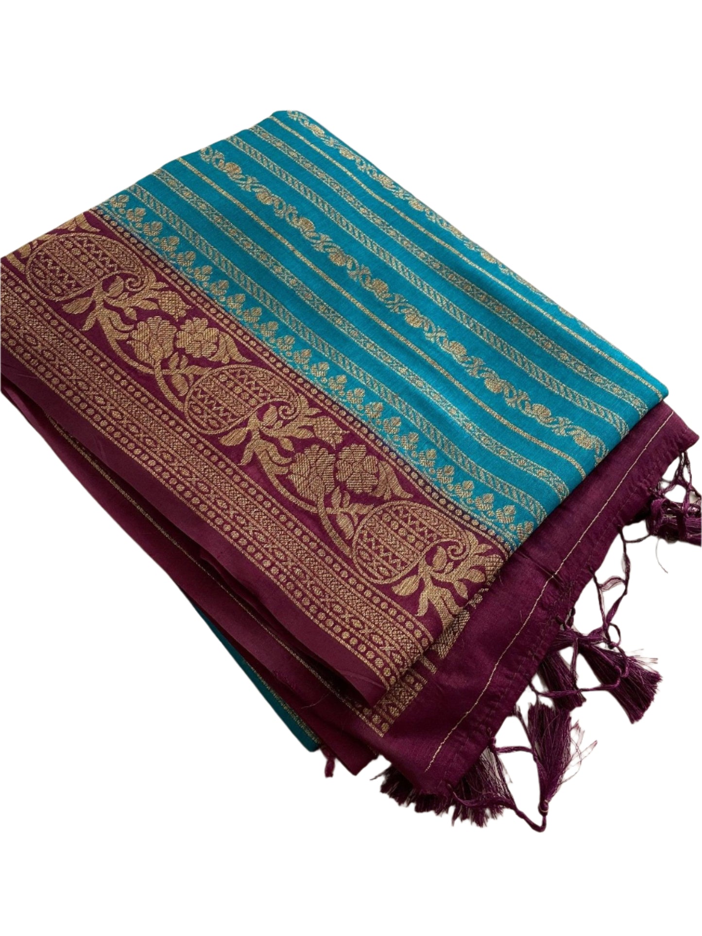 Tussar soft silk saree - Indiakart Boutique