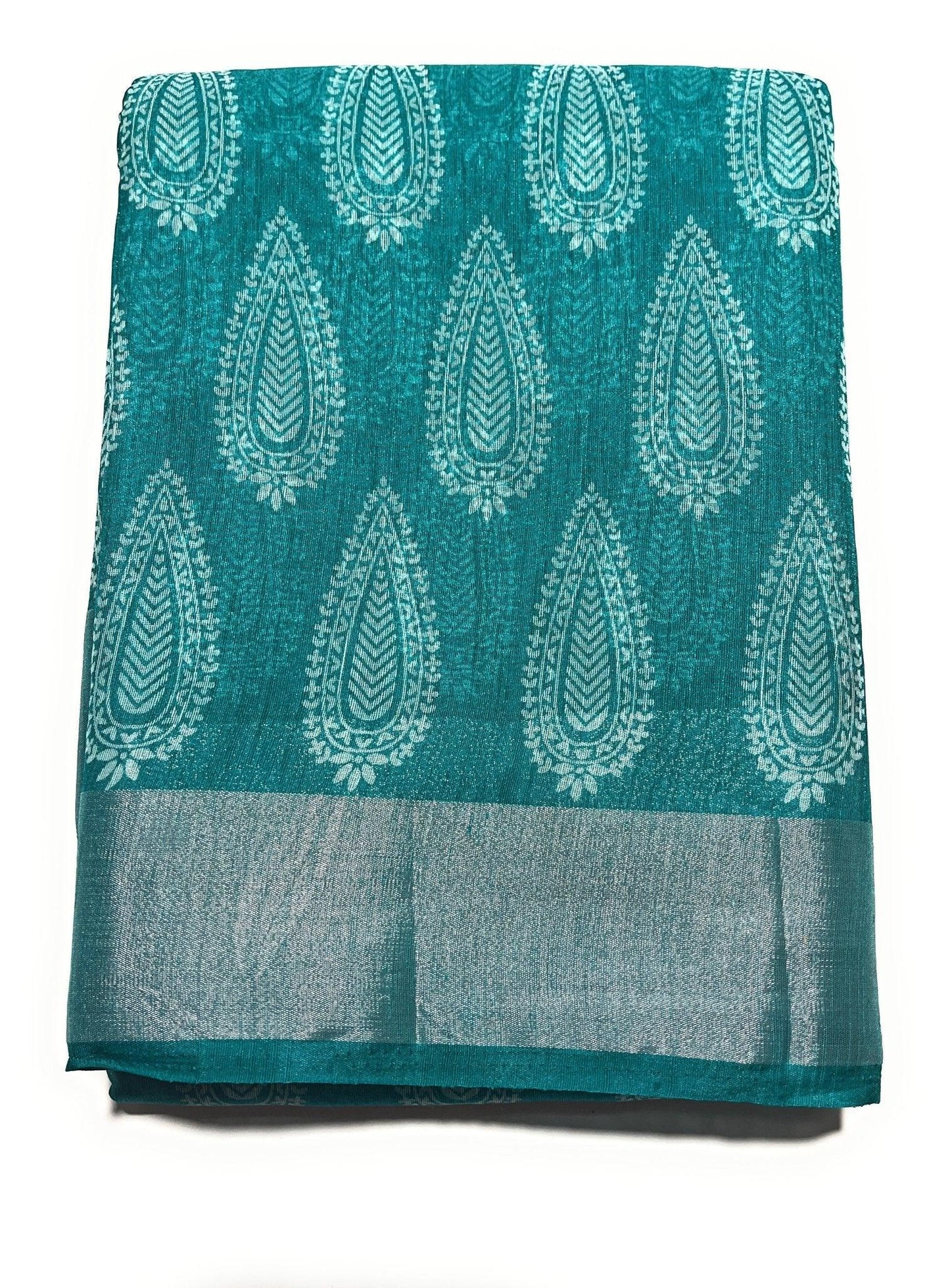 Linen saree - Indiakart Boutique
