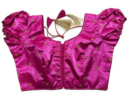 Taffeta silk blouse - Indiakart Boutique