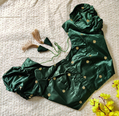 Taffeta silk blouse - Indiakart Boutique