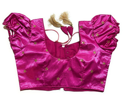 Taffeta silk blouse - Indiakart Boutique