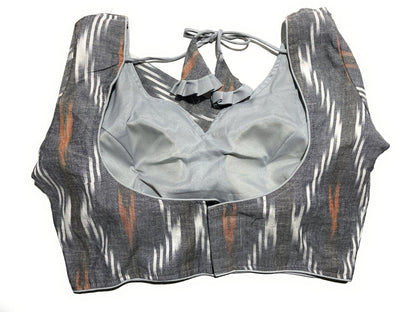 Trendy ikkat cotton blouses - Indiakart Boutique