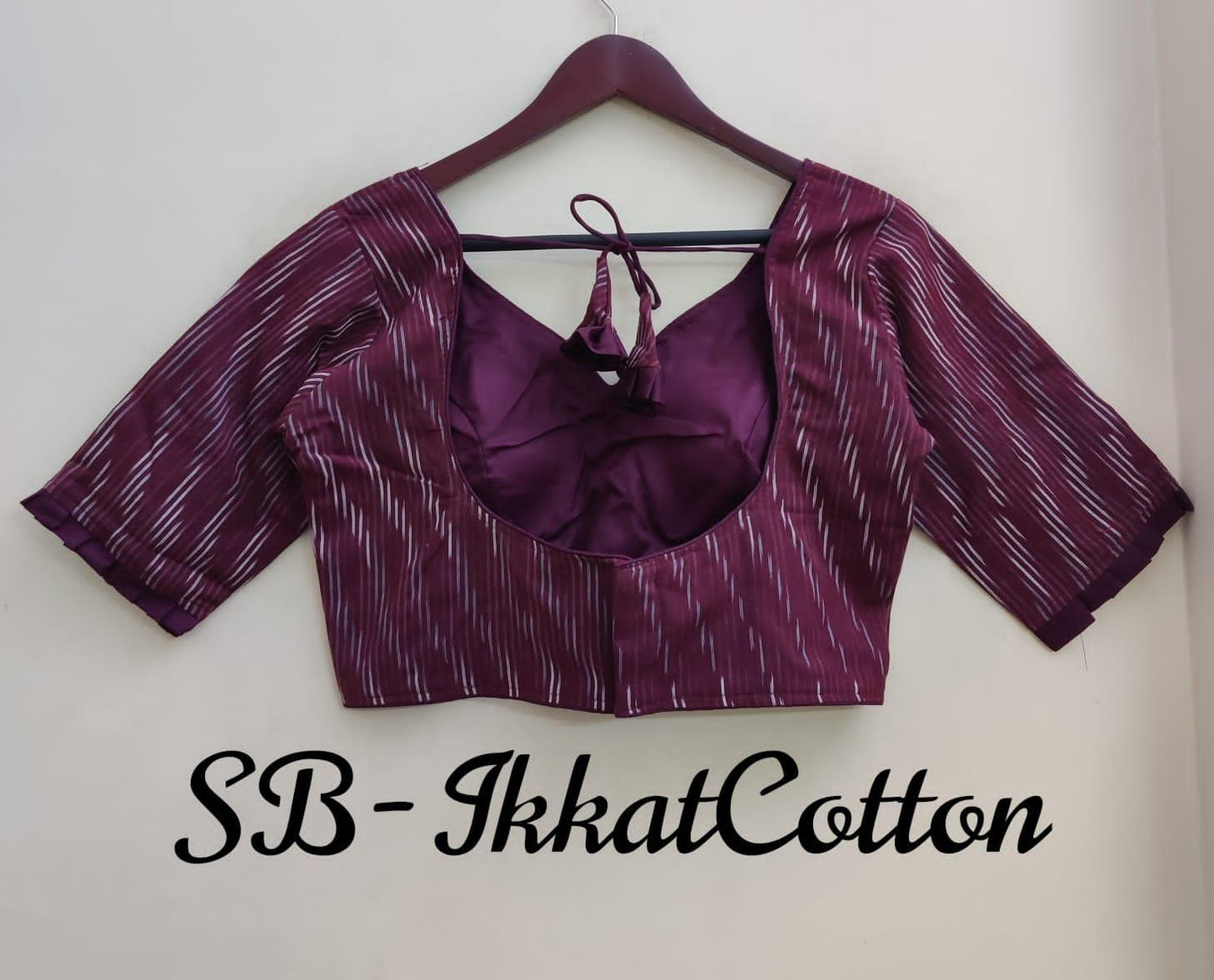 Trendy ikkat cotton blouses - Indiakart Boutique