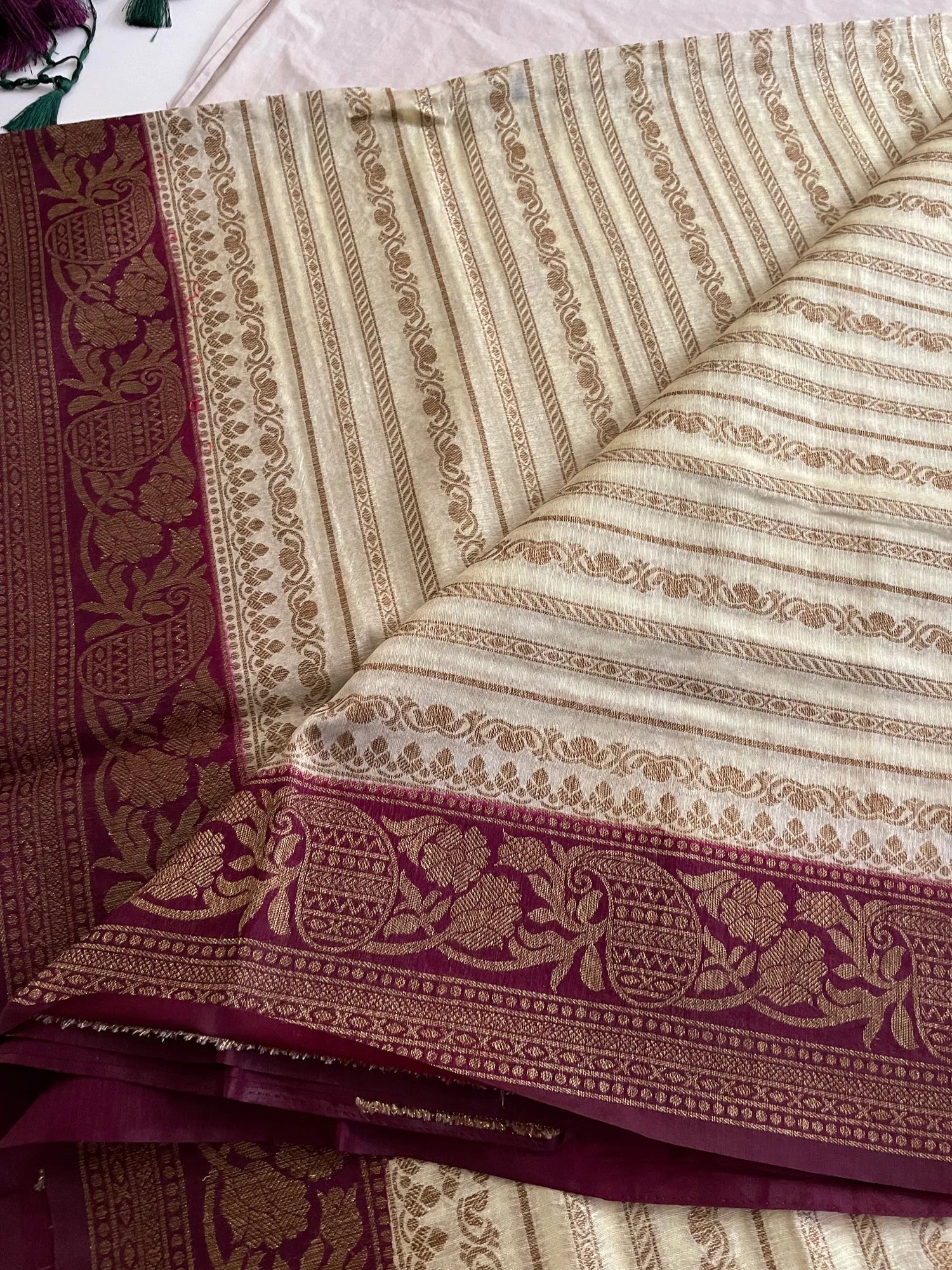 Tussar soft silk saree - Indiakart Boutique