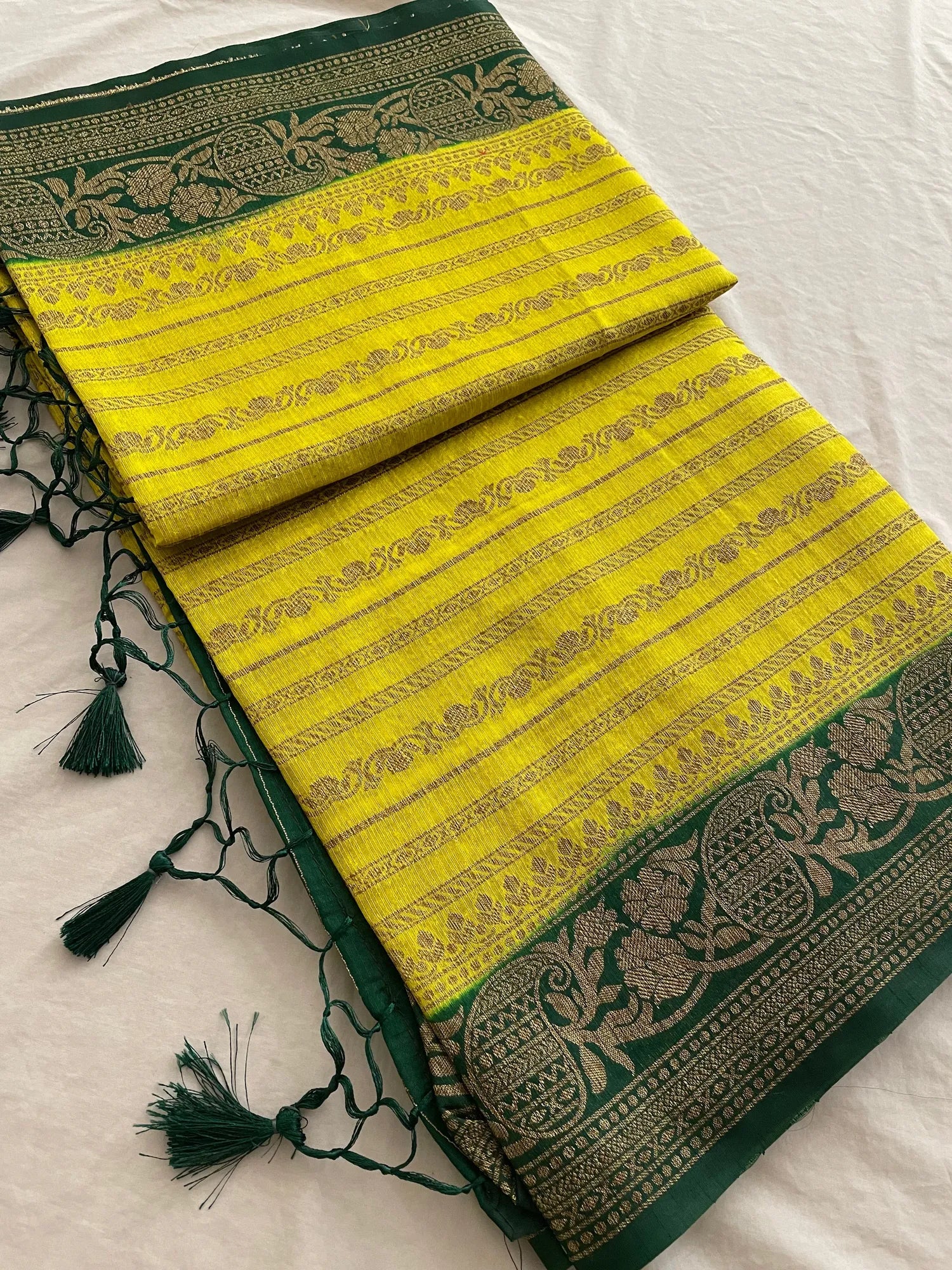 Tussar soft silk saree - Indiakart Boutique